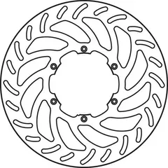 Диск тормозной передний RM/DR-Z 404-001F2