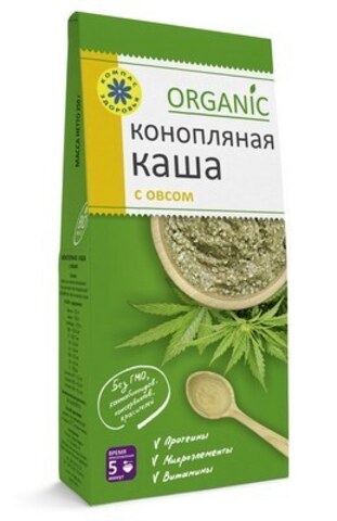 Каша Конопляная С Овсом 250г Компас Здоровья