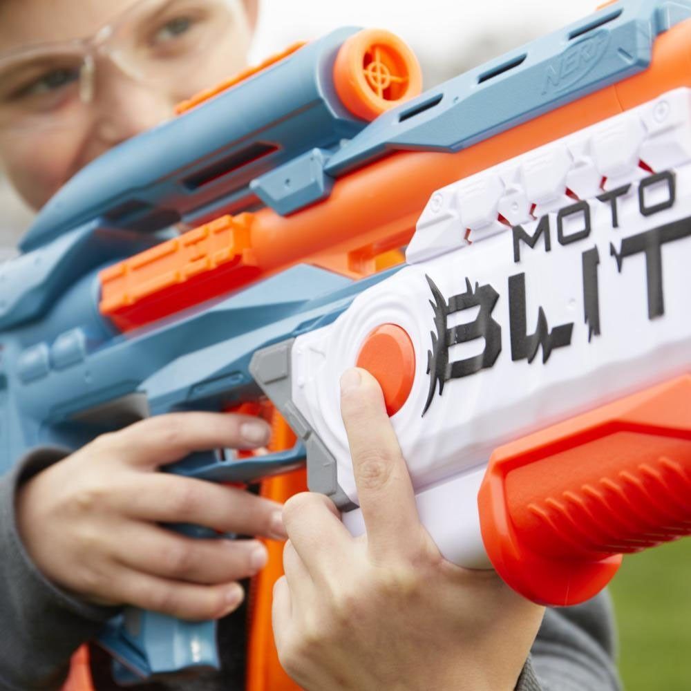 Игрушечное оружие HASBRO Nerf NERF Elite 2.0 Motoblitz CS-10 - Бластер нерф  элит мотоблиц - Нерф F5872 купить в Москве | Доставка по России.