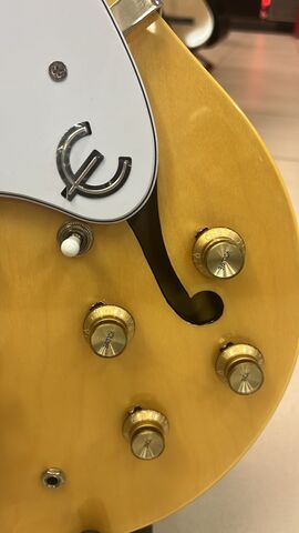 EPIPHONE CASINO NATURAL полуакустическая электрогитара