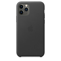 Чехол для телефона APPLE iPhone 11 PRO Leather Case - Black(MWYE2ZM/A)