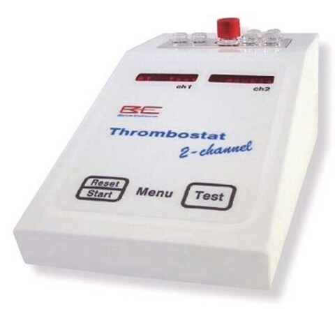 1- и 2-х канальные коагулометры серии Тромбостат (Thrombostat) и 4-х канальный коагулометр CL 4 для сыворотки, Behnk Elektronik (Германия)