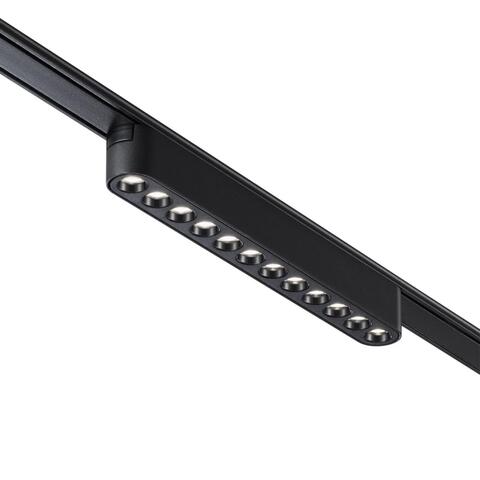 359076 SHINO NT23 000 черный Трековый светильник для низковольтного шинопровода IP20 LED 12W 48V 4000K 1140Лм SMAL