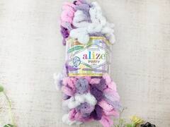 Пряжа ALIZE "Puffy color"
