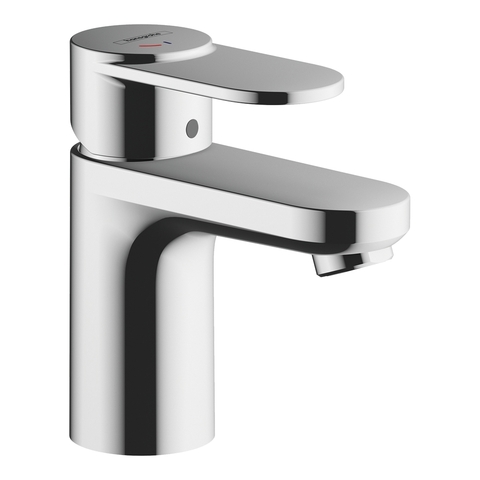 Hansgrohe Vernis S 71540000 Смеситель для раковины, однорычажный, 70 CoolStart, со сливным гарнитуром, хром