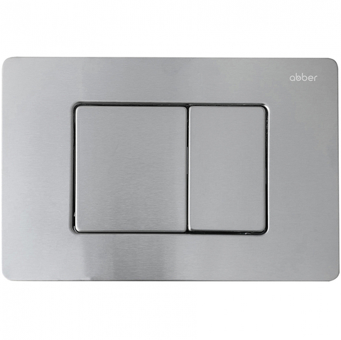 Abber AC0120MCH Кнопка смыва, цвет: хром матовый