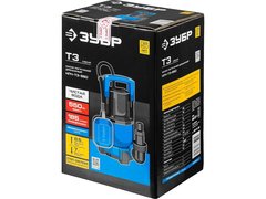 ЗУБР  550 Вт, дренажный насос с минимальным уровнем откачки, Профессионал (НПГ-Т3-550)