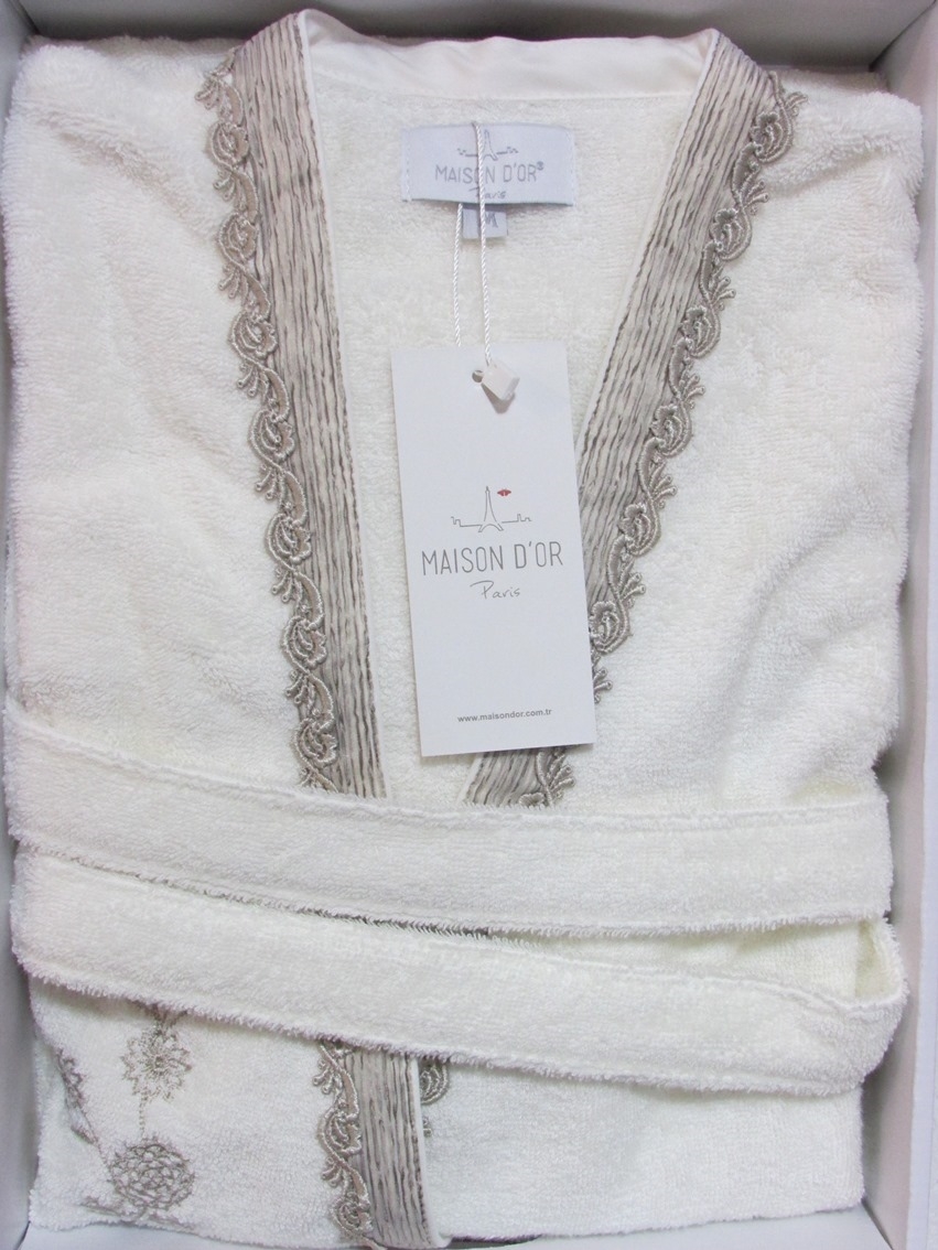 Махровый халат с вышивкой SIDNEY (EMD)
