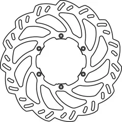 Диск тормозной передний RM/DR-Z 404-001F2