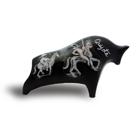 Статуэтка Бык Альтамира Черный №59 средний Nadal