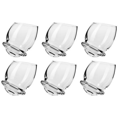 Набор стаканов для виски 6шт 200мл Krosno Сферы