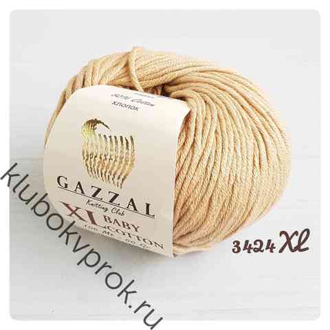 GAZZAL BABY COTTON XL 3424XL, Светлый бежевый