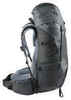 Картинка рюкзак туристический Deuter Aircontact Lite 50+10 graphite-black - 6