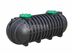 Емкость подземной канализации S10000-2G New 2022 Родлекс Standart 10000 л.(1900x4900x2000см;370кг;) - арт.559718