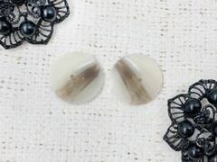 Пуговицы, d 2,8 см, бежевый