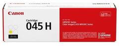 Тонер-картридж повышенной емкости Canon Cartridge 045 H Y  желтый (2200 стр) 1243C002