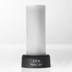 Белый 3D мастурбатор ZEN - 