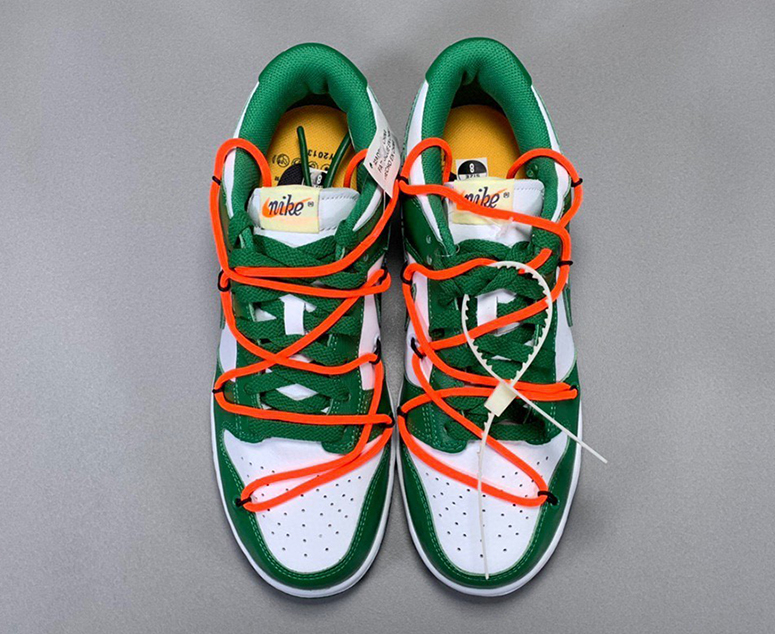 off white laces dunk