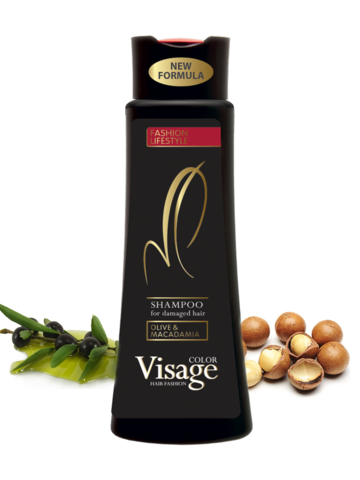 Шампунь для ломких и вьющихся волос / Visage Damaged Hair Shampoo, 400 мл