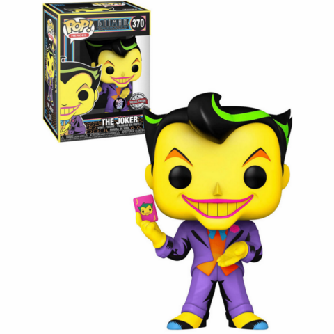 Funko POP! DC. Animated Series: Joker (Blacklight GW Exc) (370)