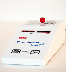 1- и 2-х канальные коагулометры серии Тромбостат (Thrombostat) и 4-х канальный коагулометр CL 4 для сыворотки, Behnk Elektronik (Германия)