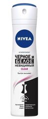 Antipersperant \ Антиперсперант \ Antiperspirant Дезодорант-антиперспирант Nivea Невидимая Защита для черного и белого спрей