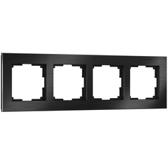 Werkel Рамка W0041708 (WL11-Frame-04) черный алюминий