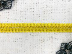 Тесьма отделочная, 1,5 см, жёлтый