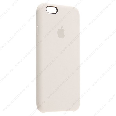 Накладка Silicone Case для Apple iPhone 6s/ 6 кофейный