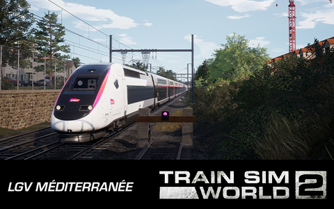 Train Sim World 2: LGV Méditerranée: Marseille - Avignon Route Add-On (для ПК, цифровой ключ)