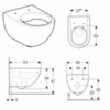Geberit Acanto 500.301.KJ.A Инсталляция с унитазом