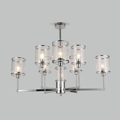 Потолочная люстра Eurosvet Inari 60144/8 хром