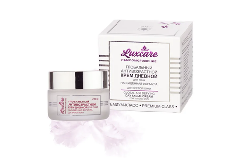 Lux Care Крем дневной для лица насыщенный формула для зрелой кожи,45 мл. Витекс