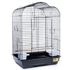 Triol клетка 6005 для птиц, эмаль, черная, 475*360*680мм
