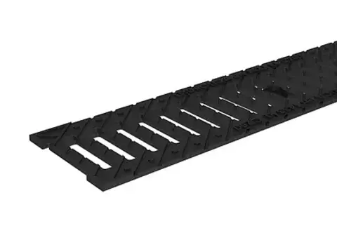 Решётка водоприемная Gidrolica Standart РВ-15.18,6.50 — щелевая чугунная ВЧ, кл. C250 (DN150)