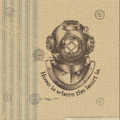Ткань купон Del mare 0560.01, 50х50 см