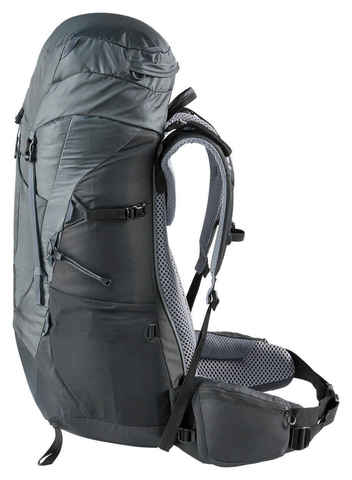 Картинка рюкзак туристический Deuter Aircontact Lite 50+10 graphite-black - 8