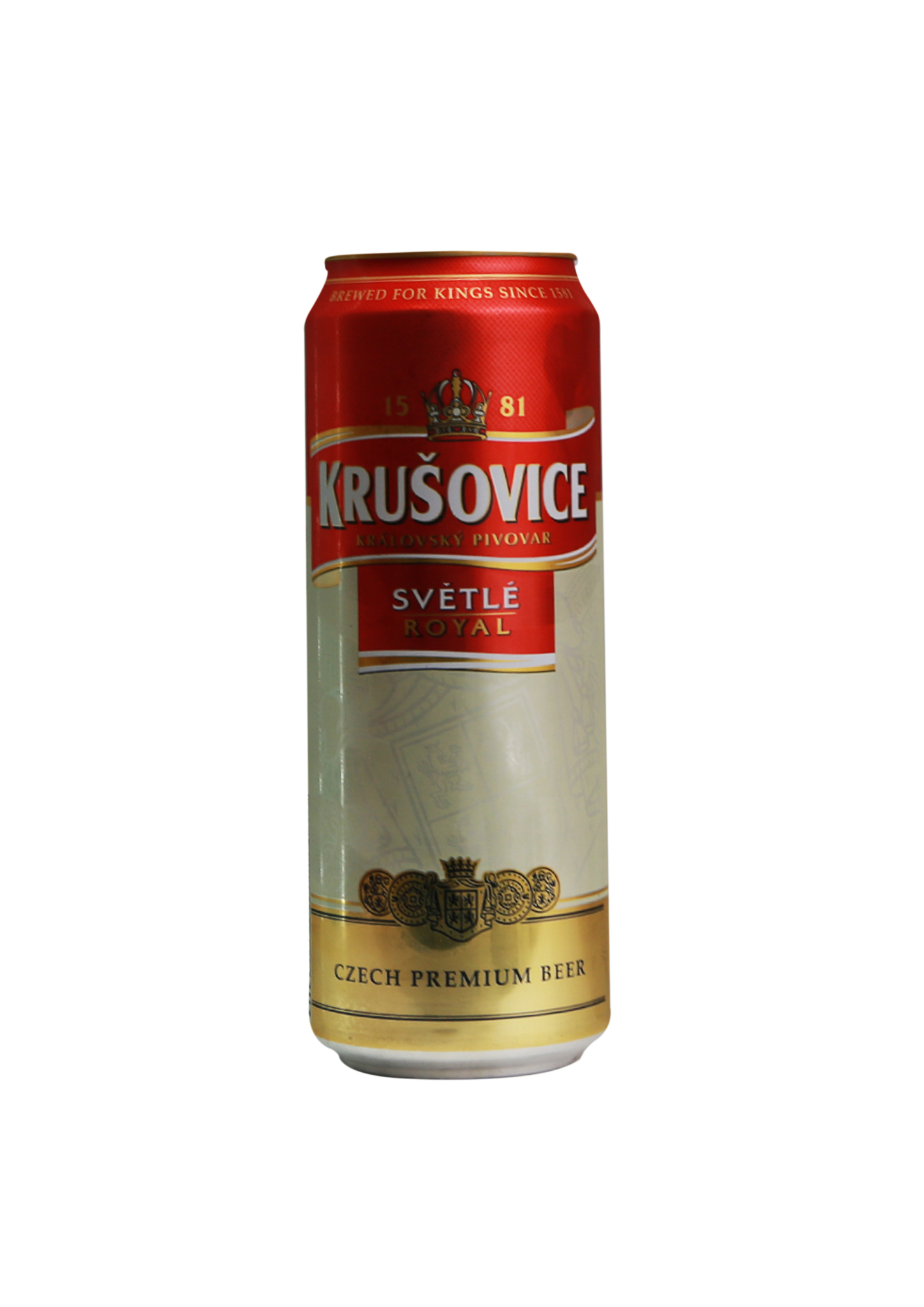 Пиво Krusovice светлое пастеризованное 0.45 л.ж/б