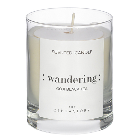 Свеча ароматическая 40ч Ambientair The Olphactory Wandering Black Ягоды годжи