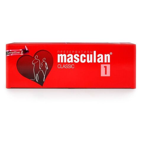 Нежные презервативы Masculan Classic 1 Sensitive - 150 шт. - Masculan Masculan Classic 1 Sensitive №150