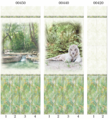 Панель ПВХ фотопечать 3D Panda Тропики 2700х250 мм