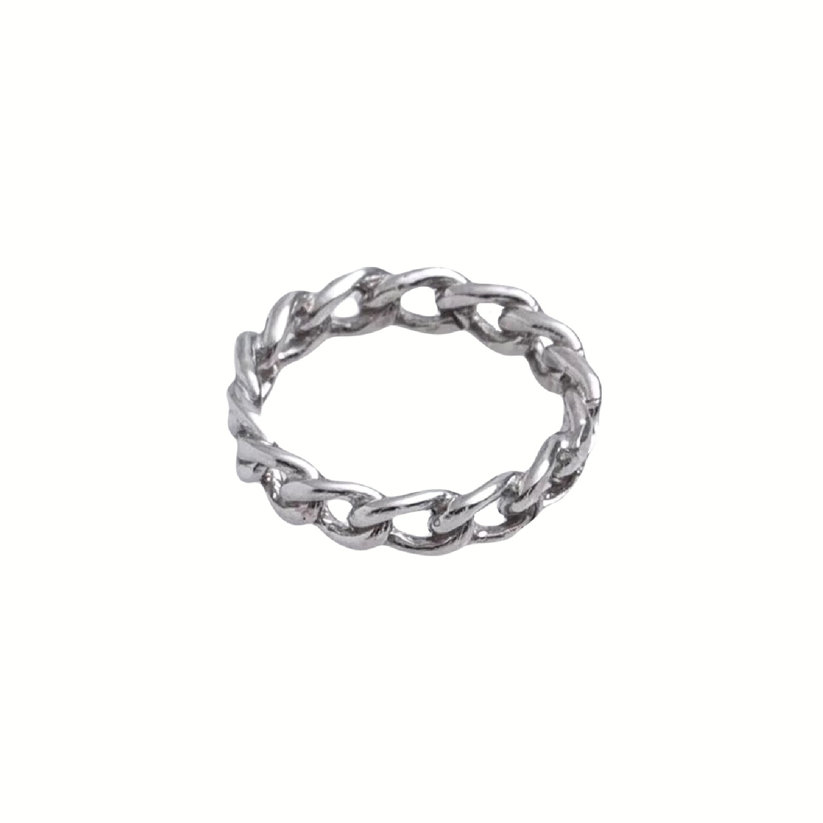 Кольцо Chain Silver Ring