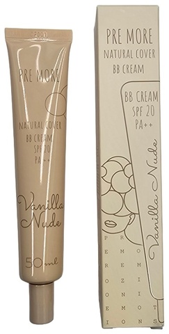 Pre More Natural Cover BB Cream SPF 20 ++ Vanilla Nude 30 ml