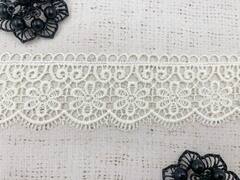 Кружево плетёное, ш. 5 см, айвори