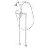 Cezares LORD-VDP-02-M LORD-VDP-02-M Напольный смеситель для ванны с ручным душем, Бронза, ручка ручного душа Бронза