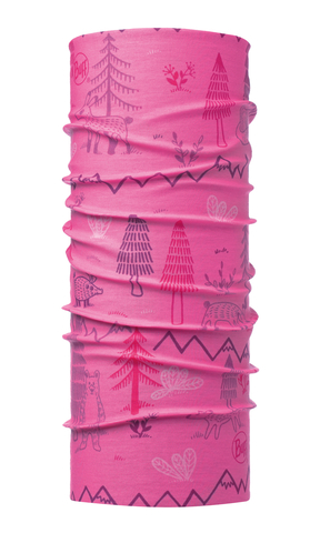 Картинка бандана-труба Buff Original Woods Pink - 1