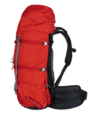 Картинка рюкзак туристический Redfox Summit 90 V3 Light 1200/т.красный - 3