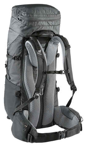 Картинка рюкзак туристический Deuter Aircontact Lite 50+10 graphite-black - 9