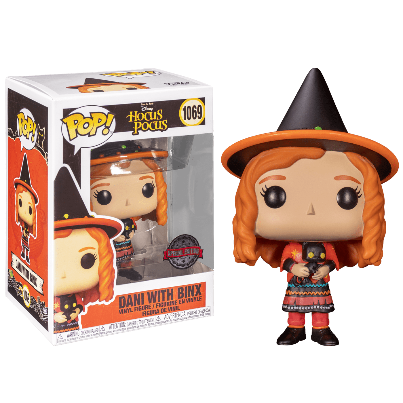 Funko POP! Hocus Pocus: Dani with Binx 