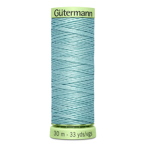 Нить Top Stitch 30/30 м для декоративной отстрочки, Gutermann, 331 пыльно серо-бирюзовый